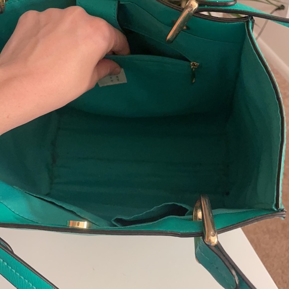 Teal office purse - Picture 3 of 4